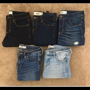 Hollister jeans size 0 and size 1